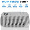 20L/Day Dehumidifier for Home Damp, with 24H Timer,Child Lock,White