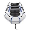 10ft PVC Water Adult Assault Boat 330kg Capacity Off-White Color Camping Gear UK
