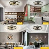LED Ceiling Fan Light Dimmable Chandelier Lamp With Remote Control Easy to Use