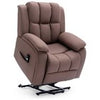 BROOKLINE ELECTRIC FABRIC SINGLE MOTOR RISER RECLINER LIFT MOBILITY TILT CHAIR
