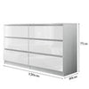 120CM High Gloss Chest of 6 7 8Drawers Tall Wide Bedside Table Cabinet Furniture