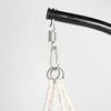 Macrame Hanging Chair Outdoor Swing Garden Furniture Hammock Rope Soft Tassels