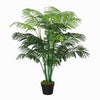 125cm/4FT Artificial Palm Plant Decorative Tree with Nursery Pot