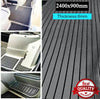 EVA Faux Foam Teak Marine Boat Decking Sheet Flooring Mat Yacht Carpet 240x90cm