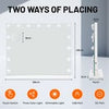 Hollywood Vanity Mirror with Lights,15 LED 3 Color Lights Make Up Lighted Mirror