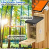 Smart Bird House W/Camera 2K Birdhouse Camera for Outdoors with Solar Panel