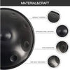 Handpan Drum D Kurd 22" 10 Notes 440Hz w/Bag,Stand,Hammers-Meditation&Music Gift