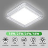Modern LED Ceiling Light Round Panel Down Lights Bathroom Kitchen Bedroom Lamp