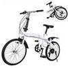 20" Folding Bike Adults Bicycle Adjustable Speed Alloy Bicycle Folding City Bike