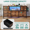 TV Stand Cabinet Entertainment Unit w/RGB Light for Living Room 55 - 65 inch TVs