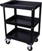 KS Tools Workshop Service Trolley, Metal, Black, 76, 3 x 44, 3 x 84, 3 cm (B x T