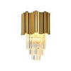 Modern Glass Wall Sconce Lights Bedroom Living Room Bedside E14 Bulb Fixture