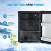 40Liter/48Cans Mini Beer Fridge Under Counter Drinks Wine Cooler Removable Shelf
