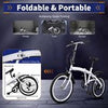 20" Folding Bike Adults Bicycle Speed Alloy Bicycle Folding City Bike