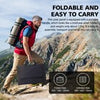 Portable 100W Solar Panel Kit + 100A Controller Camping Charger Power Station RV