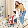Baby Push and Pull Learning Activity Walker with Handle-Multicolor