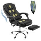 Massage Office Chair Gaming Computer Desk Swivel Recliner Chair Leather Xmfdqanh