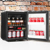40Liter/48Cans Mini Beer Fridge Under Counter Drinks Wine Cooler Removable Shelf
