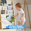 New Bookshelf Storage Shelf For Children's Reading Room Open Storage Modern