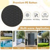 3 Piece Patio Furniture Set Rattan Conversation Set w/ Soft Seat-Grey
