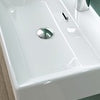 Bathroom Sink Countertop Wash Basin Ceramic Wall Mounted Rectangle Sink
