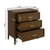 Walnut Chest of 3 Drawers - Delilah DLH010