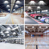 6X 200W LED High Bay Light UFO Factory Workshop Warehouse Industrial Lights Lamp