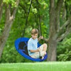 100cm Giant Nest Web Rope Hanging Tree Kids Swing Seat Round Backyard Playground