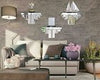Silver Mirrored Jewelled Wall Shelf Art Deco Home Décor Storage Floating Shelf