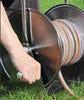 Garden Hose Reel Portable Water Pipe Rack Free Standing Wall Mounted Hose Holder
