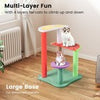 69 CM Cute Cat Tree Multi-Level Aesthetic Fruit Cat Tower Colorful