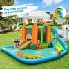 Inflatable Water Slide Park Including Carry Bag