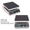 36 Holes Mini Dutch Poffertjes Pancake Maker Electric Non-stick Waffle Machine