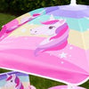Unicorn Bistro Set Table Chair Seat Garden Patio Outdoor Parasol Play Folding