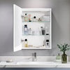 LED illuminated Bathroom Mirror Cabinet with Demister / Shaver Socket / 600mm