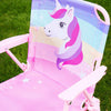 Unicorn Bistro Set Table Chair Seat Garden Patio Outdoor Parasol Play Folding