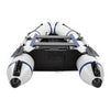 10ft PVC Water Adult Assault Boat 330kg Capacity Off-White Color Camping Gear UK