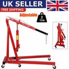 2 Ton Hydraulic Engine Crane Hoist lift Jack Motor Lifting Folding Adjustable