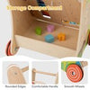 Sit to Stand Montessori Walker Toy with Storage-Multicolor