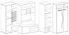 Livingroom furniture set LAUR TV stand wall unit Gold oak +White FREE DELIVERY
