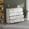 120CM High Gloss Chest of 6 7 8Drawers Tall Wide Bedside Table Cabinet Furniture