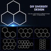 Hexagon LED Lighting Car Detail Garage Workshop Exhibition Hall Ceiling Lighting