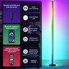 2PCS RGB Floor Lamp LED Corner Light Standing Remote DJ Music Sync Bluetooth App
