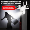3 in 1 Wireless Camera 4K Outdoor 3 Lens 6MP CCTV PTZ Smart Home Security IR Cam