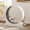 39.3 inch Cat Exercise Running Wheel Treadmill w/Carpeted Runway for Indoor Cats