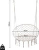 Relax Hanging Chair Swing Hammock Uplifting Robust For Indoor &Outdoor Use Beige