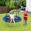 100cm Giant Nest Web Rope Hanging Tree Kids Swing Seat Round Backyard Playground