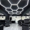 Hexagon LED Lighting Car Detail Garage Workshop Exhibition Hall Ceiling Lighting