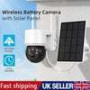 360° Wireless Security Camera PTZ WiFi IP Solar Powered Energy CCTV Outdoor Home