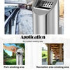 Outdoor Cylinder Wall Mounted Ashtray Cigarette Ash Bin Stainless Steel Lockable